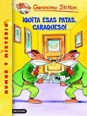 cover image of ¡Quita esas patas, caraqueso!